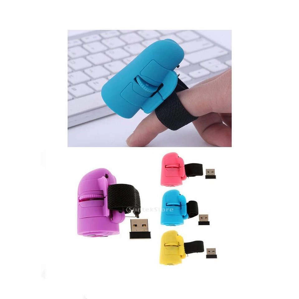 Ergonomic Mouse Lightweight Optical USB 2.4GHz Wired Portable 1200DPI for Laptop - Image 1 of 1