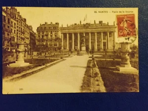 Old postcard 44 Nantes - Place de la Bourse - Picture 1 of 1