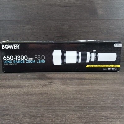 Bower Long Range Zoom Lens 650-1300mm f/8.0 - Image 1 of 4