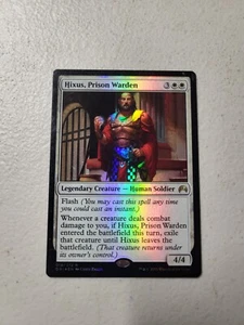 MTG Hixus, Prison Warden Magic Origins FOIL Rare NM Free Shipping - Picture 1 of 2