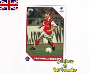 2024 Topps El Novato Perdido Freddie Ljungberg Base Arsenal Londres UEFA CL RC - Imagen 1 de 1