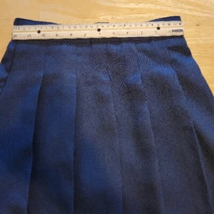 Izod Girls Approved Schoolwear Navy Blue Pleated Skort Size 10 Regular - Picture 1 of 6