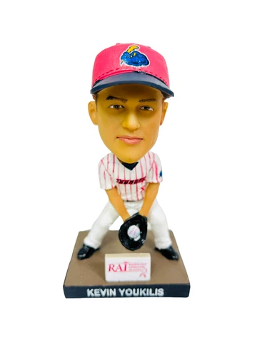 KEVIN YOUKILIS TRENTON THUNDER RED SOX VINTAGE 2018 BOBBLEHEAD SGA Cover