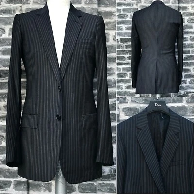 UltraRare & Great Dior Homme AW06 Hedi Slimane Slim Fit Pinstripe Blazer - Image 1 of 4
