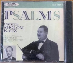 Jewish Cantorial CD- Cantor Shalom Katz & choir of Cantors- Psalms -Sealed ,Mint - Bild 1 von 2