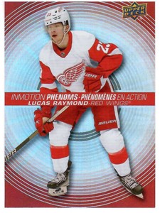2022-23 UPPER DECK TIM HORTONS LUCAS RAYMOND INMOTION PHENOMS #PM10