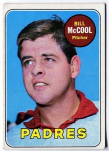 1969 Topps #129 Bill McCool San Diego Padres - Picture 1 of 2