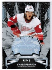 22/23 2022 UPPER DECK SPX CHASE PEARSON F-26 FINITE ROOKIES SILVER SPECTRUM /49