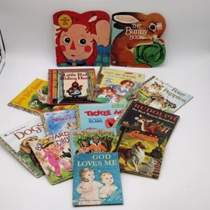 Vintage Books Rand McNally & Little Golden Books Picture Books Lot Of 14 Variety - Imagen 1 de 11