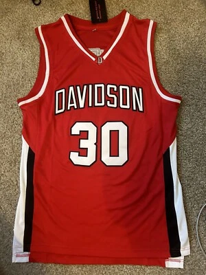 NEW REPLICA Stephen Curry Davidson Basketball Adult Large Jersey 4 WEEK SHIPMENT - Image 1 of 2