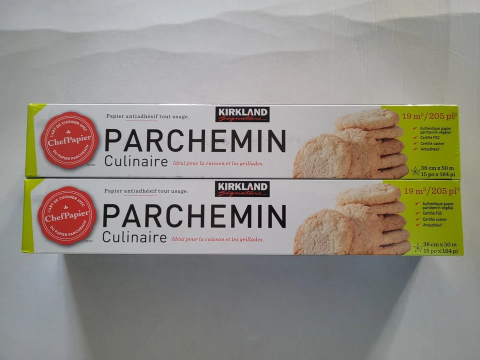Papel de pergamino culinario Kirkland Signature 205 pies cuadrados (paquete de 2) Foto 1 de 1