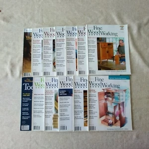Fine Woodworking Magazine Lot of 13 Back Issues 2001-2002 - Bild 1 von 8
