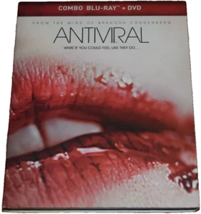 PLAYED ONCE Antiviral Blu-ray DVD Cronenberg Horror CANADA Art/Slipcover Limitd - Picture 1 of 4