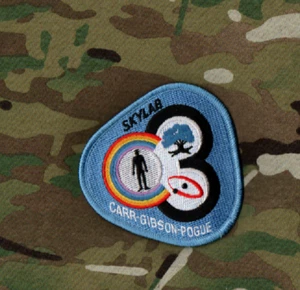 NASA SKYLAB III SL-4 SLM-3 3rd CREWED MISSION 11/16/1973 iron-on PATCH - Picture 1 of 2