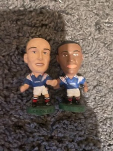 CORINTHIAN PROSTARS FIGURES FRANCE JOB LOT. Vieira. LeBoeuf. 90s. Soccer. - Picture 1 of 3