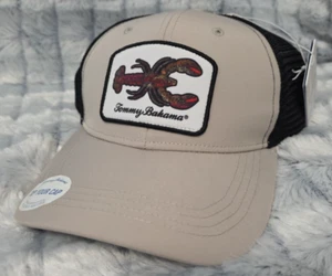 Tommy Bahama Langosta Malla Espalda Camionero Sombrero Ajustable Isla Punta Tu Gorra - Imagen 1 de 5