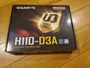 Gigabyte H110-D3A H110 LGA 1151 ATX Motherboard ULTRA DURABLE - Picture 1 of 3