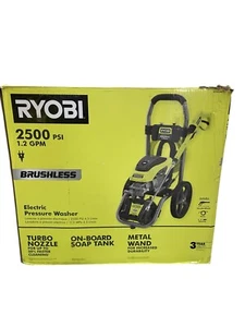 RYOBI 2500 PSI 1.2 GPM Electric Pressure Washer (Missing Power Nozzle) - Picture 1 of 3
