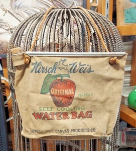 VINTAGE OLD WATER BAG HIGHWAY 66 EARLY AUTO TRAVEL - Picture 1 of 2