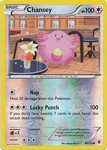 HOLO INVERSO Chansey 80/119 XY Phantom Forces PERFECTO ¡COMO NUEVO! Pokémon - Imagen 1 de 1
