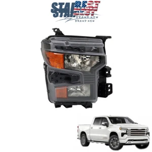 For Chevy Silverado 1500 2022-2024 Housing Black Clear Halogen RH Side Headlight - Bild 1 von 12