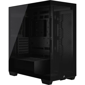 Corsair 3500X Gaming Case W/ Glass Side & Front E-Atx No Fans Usb-C Asus Btf Com - Picture 1 of 11