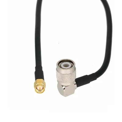SMA Male to TNC Male Elbow RG58 Cable 1~16FT For Repeater Radio Diplexer Antenna - Image 1 of 2