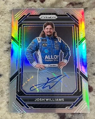 2023 Panini Prizm #7 Josh Williams Silver Prizm Autograph  - Image 1 of 2