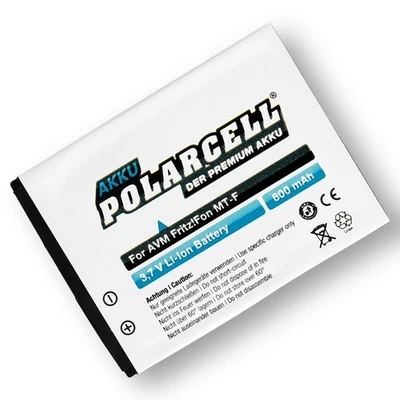 Akku für AVM FritzFon MT-F | M2 | C4 | C5 | 312BAT006 - 800mAh Batterie Accu - Bild 1 von 4