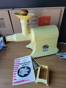 The Champion Heavy Duty Juicer Model G5-NG-853S - Tested Working - Picture 1 of 11