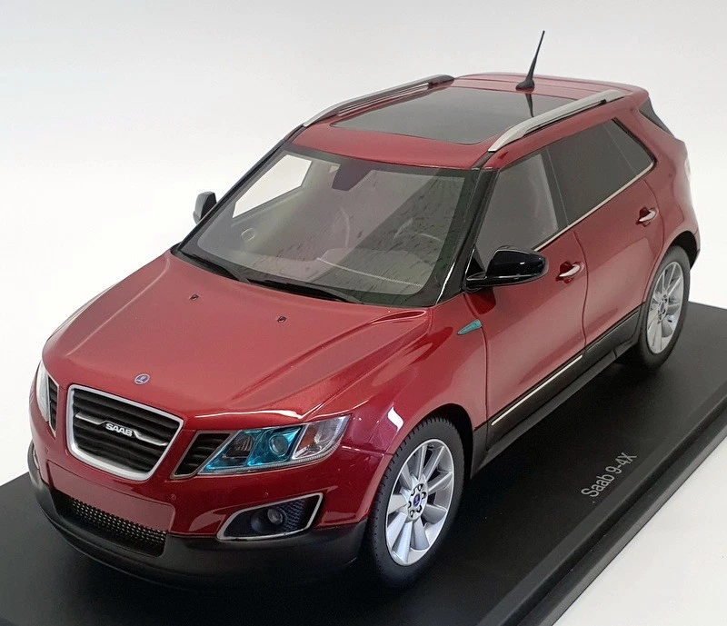 DNA Collectibles 1/18 Scale 000032 - 2011 Saab 9 4 X - Crystal Red - Image 1 of 4