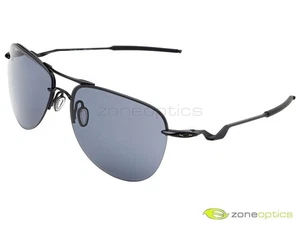 Oakley Tailpin Sunglasses OO4086-09 Satin Black/Grey - Picture 1 of 1