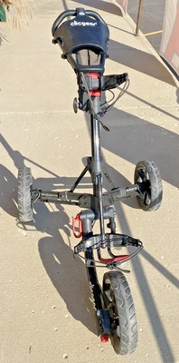 Clicgear Model 3.0 Golf Push Cart, 3-Wheel Foldable Walking Golf Cart - Black - Image 1 of 4