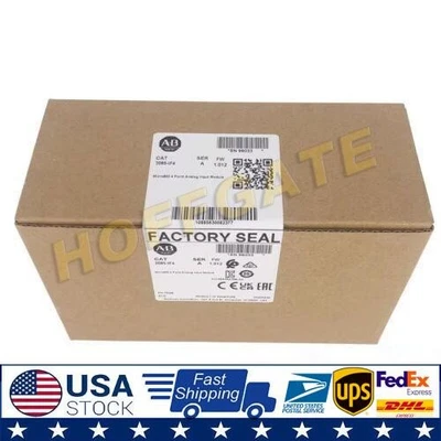 New Allen Bradley 2085-IF4 Micro800 4 Point Analog Input Module US Free Tax - Image 1 of 4