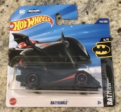Hot Wheels BATMOBILE NERA BATMAN DC 2025 1:64 - Immagine 1 di 2