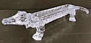 Icy Craft Clear Acrylic Crocodile Dish 20" Long - Picture 1 of 13