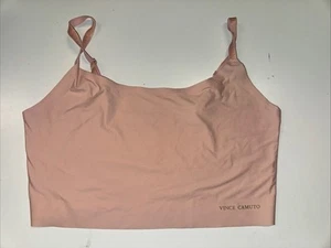 Vince Camuto Peach bralette Women's XL Unpadded Wirefree Adj Straps - Picture 1 of 6