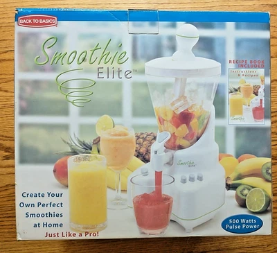Back To Basics Smoothie Elite Blender 500 Watt Pulse Power SE2000 New in Box - Image 1 of 4