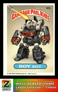 1986 Topps Garbage Pail Kids Series 3 #87b Roy Bot - Picture 1 of 2
