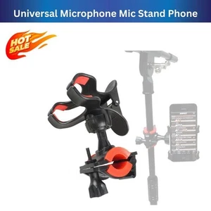 1xUniversal Mikrofon Mic Ständer Handyhalter Trending mit iPhone TIKTOK 2025 - Bild 1 von 9