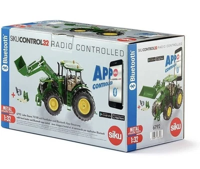 Siku Control 6792 John Deere 7310R Frontlader Traktor 1:32 Bluetooth NEU OVP - Bild 1 von 3