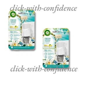 2 x Airwick Fresh Spring Oasis With Notes Of Vanilla Fragrance Up To 100 Days - Picture 1 of 1