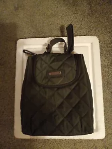 Storksak London Green Zippered diaper bag 10X7 X3 With Straps - Picture 1 of 6