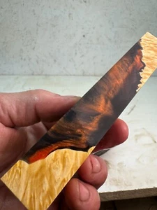 Stabilized Box Elder Burl Hybrid Pen Blank | SPB 452 - Picture 1 of 7