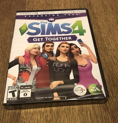 The Sims 4 - Get Together Expansion Pack PC Game - Sealed - Download No Disc - Image 1 of 2