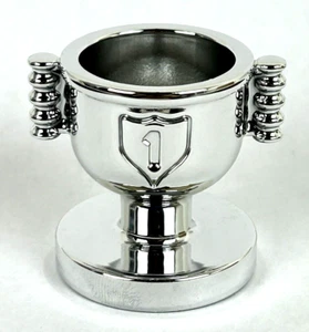 LEGO Duplo Utensil Trophäentasse Nummer #1 Schild Chrom Silber Kunststoff Utensil - Bild 1 von 8