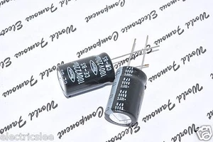 2 piezas - Condensador electrolítico radial MARCON 220uF (220μF) 100V CE-BS - Imagen 1 de 4