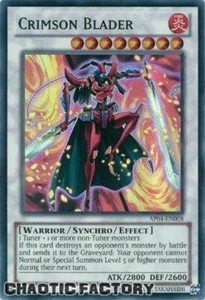 YUGIOH Crimson Blader - AP04-EN008 - Super Rare NM - Picture 1 of 1