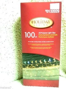 Holiday Living All Purpose Light Clips 100 Count - Picture 1 of 2