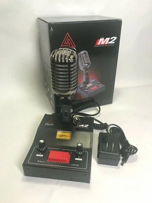 8 PIN para ICOM NEGRO CROMO DELTA M2 AMPLIFICADO BASE DE ALIMENTACIÓN MICRÓFONO MICRÓFONO HAM Foto 1 de 4